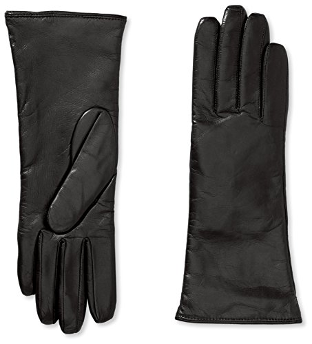 Roeckl Damen Edelklassiker Kaschmir medium Handschuhe, Schwarz (Black 000), 7