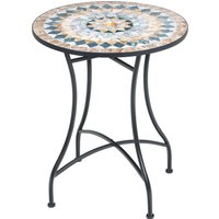 Primaster Tisch Provence Ø 60 cm, Höhe 72 cm, rund, Mosaik