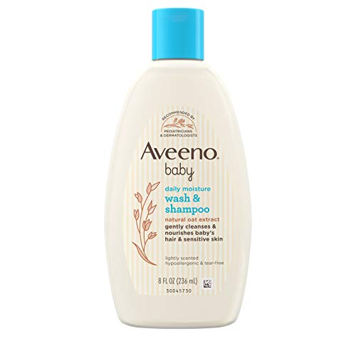 Aveeno - Baby Wash & Shampoo für Haar & Körper, reißfrei, 236 ml