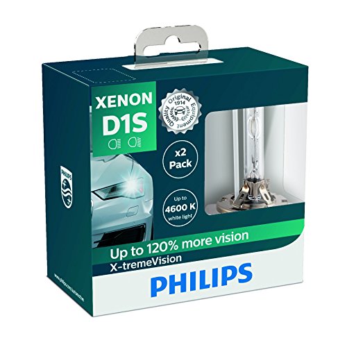 Philips 85415XVS2 Xenon-Scheinwerferlampe X-tremeVision D1S, Doppelset