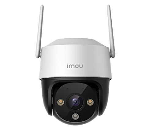 Imou 4MP PTZ Überwachungskamera Aussen, WLAN IP Kamera mit 30M-Farbnachtsicht, KI-Personenerkennung, Smart Tracking, 2-Wege-Audio, kompatibel mit Alexa, IP 66, Cruiser SE+