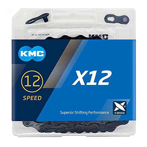 KMC X12 Kette Schwarz