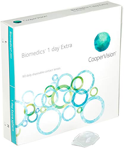 Biomedics 1 day Extra sphere, Tageslinsen weich, 90 Stück / BC 8.60 mm / DIA 14.20 mm / -3.75 Dioptrien