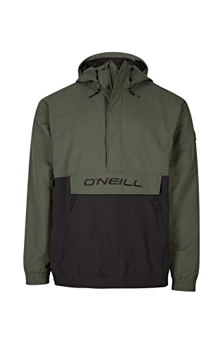 O'Neill Herren Modernist Jacket Jacke, 26011 Grün Multi Stripe, XL/XXL