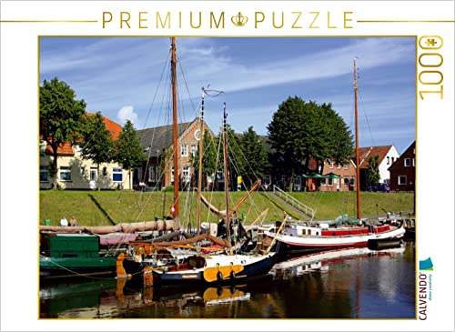 CALVENDO Puzzle Fischerhafen Carolinensiel, Ostfriesland 1000 Teile Lege-Größe 64 x 48 cm Foto-Puzzle Bild von Lothar Reupert