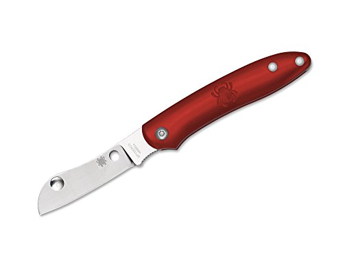 Spyderco Messer Roadie Red Taschenmesser, Rot, One Size