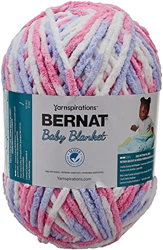 Bernat Babydecken-Garn, Pink/Blue Ombre, Big Ball