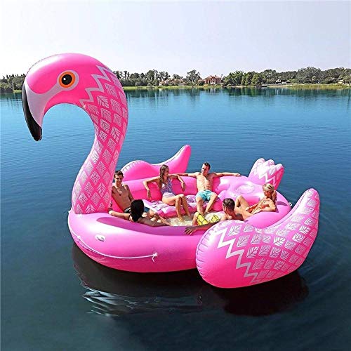 inflatable toys Einhorn riesigen Flamingo schlauchboot geeignet für 6 Personen Pool Party Float Ball luftmatratze schwimmring Spielzeug Schwimmende Reihe - 530 * 450 * 250cm B