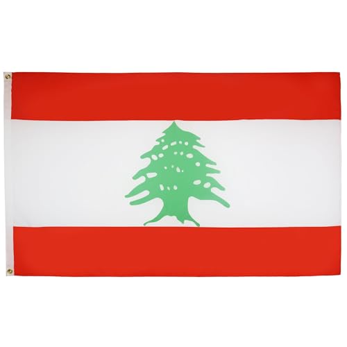 AZ FLAG Flagge LIBANON 250x150cm - LIBANESISCHE Fahne 150 x 250 cm - flaggen Top Qualität