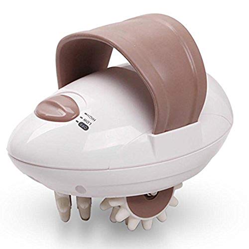 ZXCV 3D Electric Ganzkörper-Schlankheits-Massagegerät für Gewichtsverlust, Fettverbrennung und Anti-Cellulite-Entspannung,Weiß
