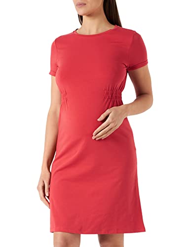 ESPRIT Maternity Damen Jurk met korte mouwen Kleid, Red - 630, 44 EU