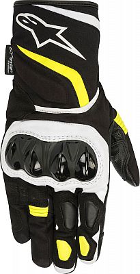 Alpinestars Motorradhandschuhe T-sp W Drystar Gloves Black Yellow Fluo, Schwarz/Weiss/Fluo, M