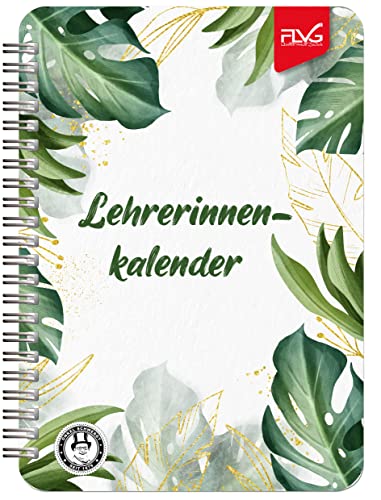 A5 Lehrerkalender 2024/2025 FLVG Verlag Blätter grün Onkel Schwerdt