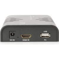DIGITUS Professional HDMI KVM Extender over IP, Set - KVM-/Audio-Extender - 100Mb LAN - USB - bis zu 120 m (DS-55202)