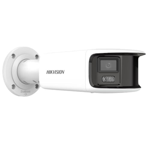 Hikvision DS-2CD2T87G2P-LSU/SL(4mm)(C) Bullet Überwachungskamera mit 8 Megapixel, bis zu 40m Beleuchtung, ColorVu Kamera mit Farbiger Bildgebund bei Nacht durch Weißlicht