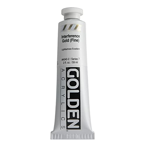 Golden Heavy Body - Acrylfarbe - 59 ml - Interferenz fein