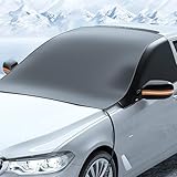 KLUFO Auto Winter Frontscheibenabdeckung für Mercedes Benz Classe GLB GLB 200d X247/GLB 250 X247 2019-2023, Fenster gegen Schnee, Frost, UV-Schutz Eisschutzfolien Auto Zubehör