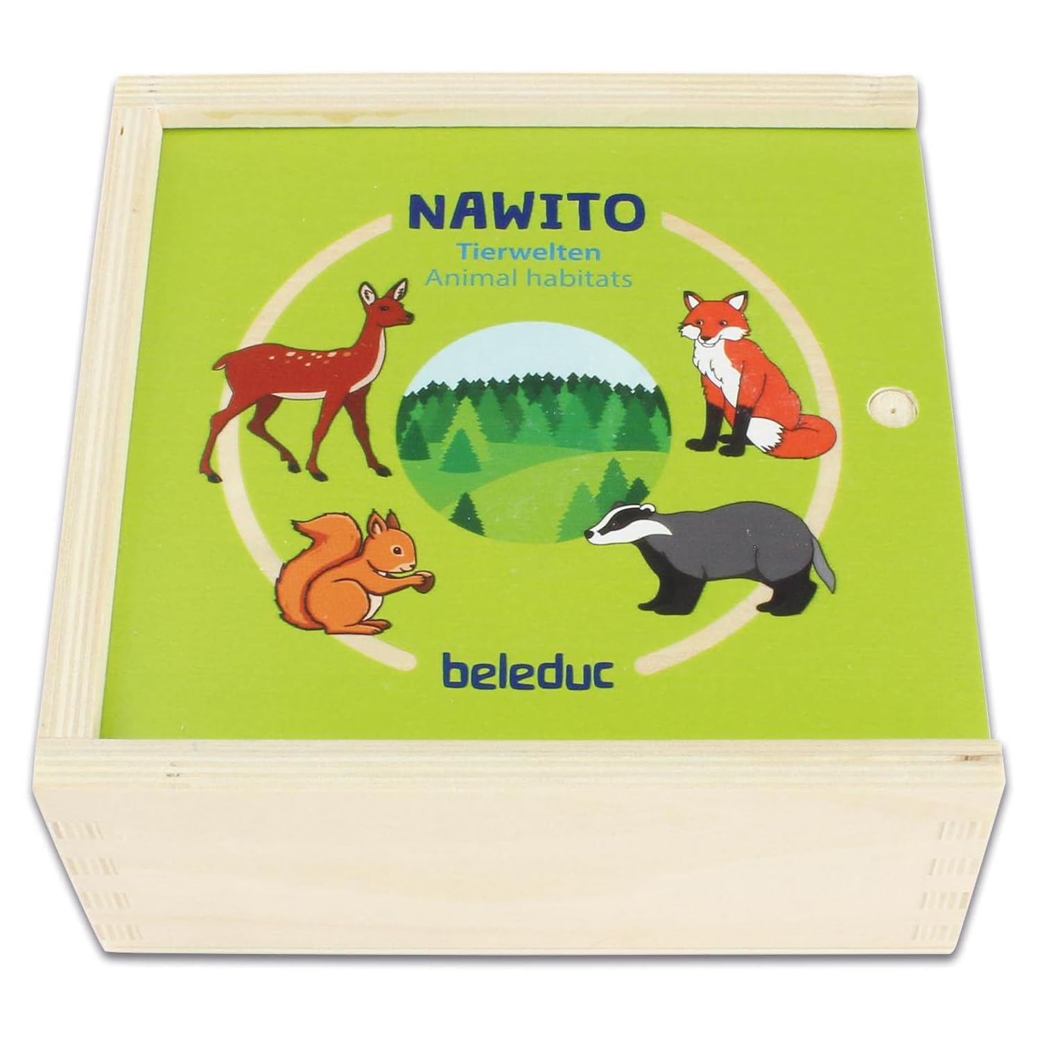beleduc NAWITO Puzzle „Tierwelten"