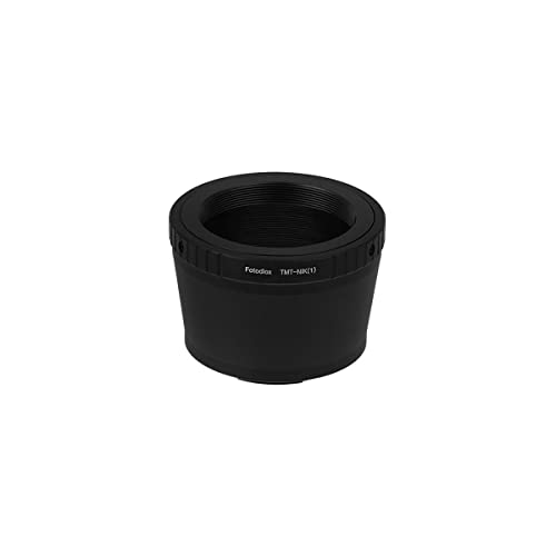 Fotodiox Lens Mount Adapter T-Mount Lens to Nikon 1 System Camera Mirrorless Digital Cameras such as S2, J4, V3, AW1