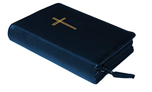 Butzon und Bercker 84040505 Gotteslobhülle Leder genarbt mit Goldprägung Kreuz blau
