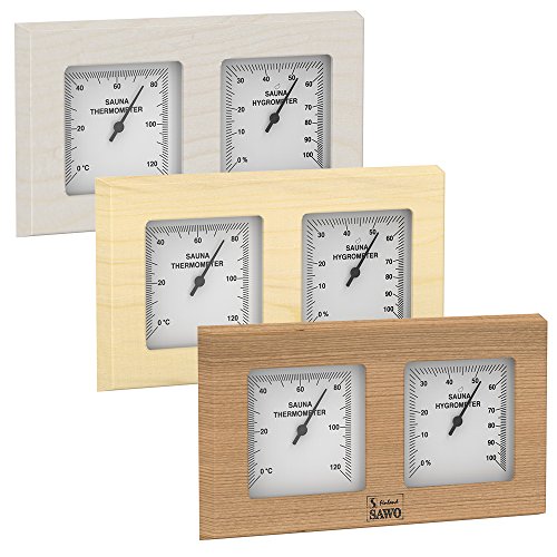 WelaSol Sauna-Thermo-Hygrometer - Quadrat Espe