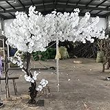 künstliche pflanzen groß Draußen Großer Künstlicher Sakura-Baum,Lebensechter Künstlicher Kirschblütenbaum,Atemberaubende Japanische Sakura-Blumendekoration,Künstlicher Pfirsichbaum Wunschbaum Für Zuha