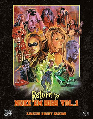 Return to Nuke'Em High Vol. 1 - Buchbox [Blu-ray]