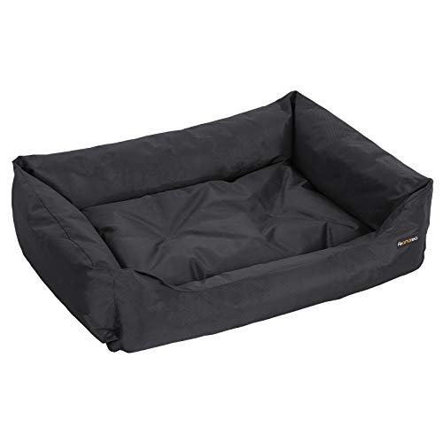 FEANDREA Hundebett, XL, Hundekissen, aus Oxford-Gewebe, unten mit einem Anti-Rutschboden, 100 x 70 cm PGW28H