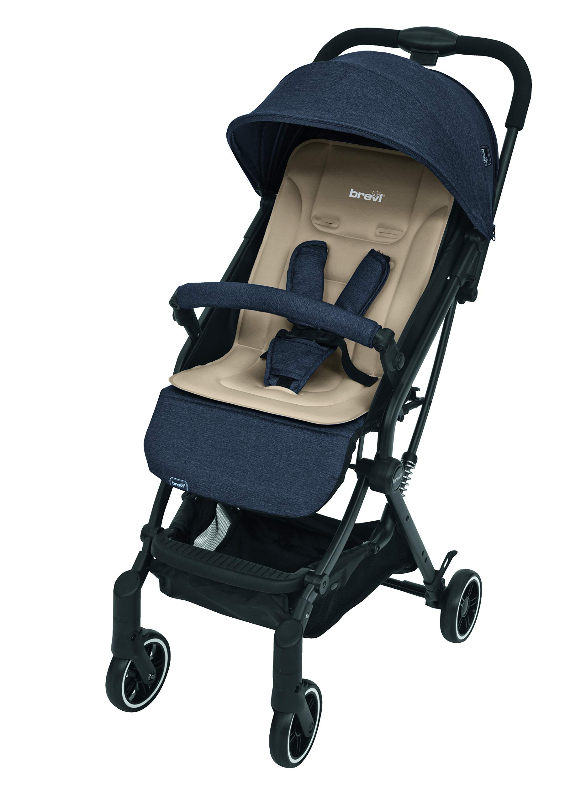 Brevi Molla Kinderwagen, graphit, Kollektion 2020