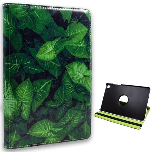 Cool Schutzhülle für Samsung Galaxy Tab A7 T500 / T505 Zeichnungen Blätter