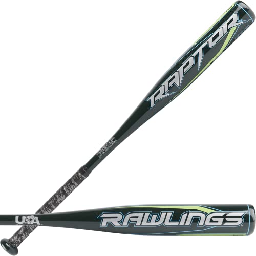 Rawlings Raptor USA Certified Youth Baseball Bat, 29 inch (-10)