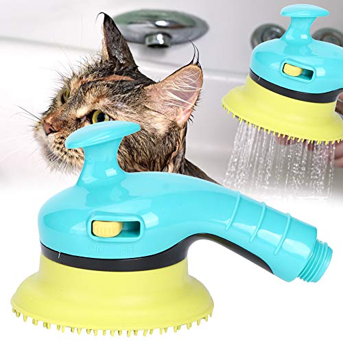 Sevenyou Pet Independent Switch Badedüse Massage Duschkopf Reinigungsmittel für Katzen Hunde Langlebig Praktisch