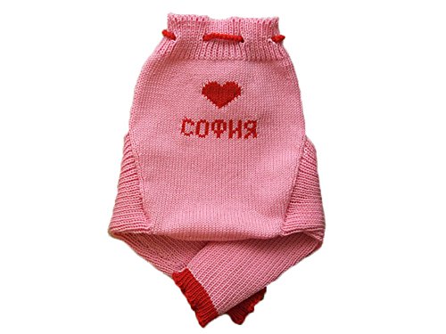 Personalisiert 100% Merino Wolle Baby Wollwindelhose Überhosen Longies Soaker gestrickt Maßgeschneidert S Pink-Red