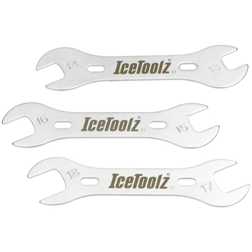IceToolz Combo Set Cone Wrenches, Silber, M