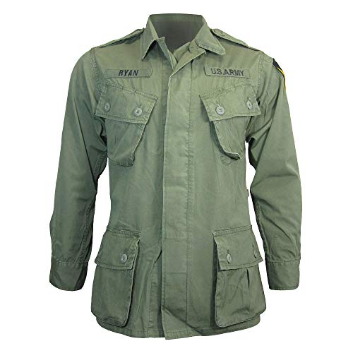 Mil-Tec US Jungle Jacket M64 Vietnam, oliv, Oliv, L