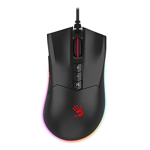 Bloody ES9Plus Gaming Maus schwarz