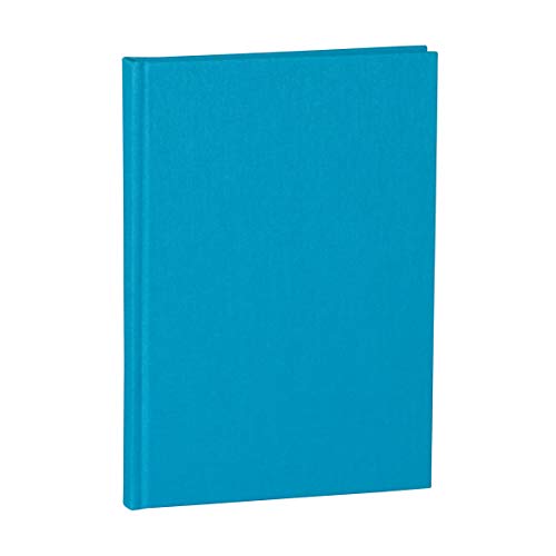 Semikolon 356175 - Notizbuch Classic A5 dotted - 160 Seiten, cremeweißes Papier – Lesezeichen – turquoise türkis