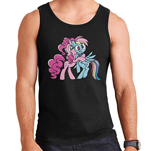My little Pony Pinkie Pie Hugs Rainbow Dash Men's Vest