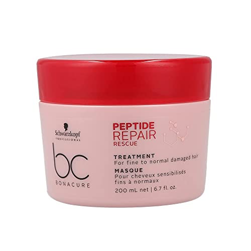 Schwarzkopf BC Bonacure Repair Peptide Rescue Treatment Kur 3 x 200 ml Kein Import