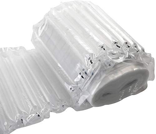 logei® Rolle Verpackung Schutz Aufblasbare Taschen Luftpolster Luftpolsterfolie Luftsäule stoßfeste Folie Noppenfolie Verpackungsmaterial (30CM*20M)
