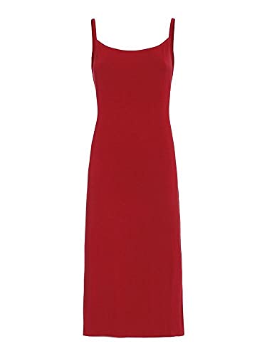 Herrlicher Damen Beltini Jersey Kleid, Rot (Tomato 167), Large