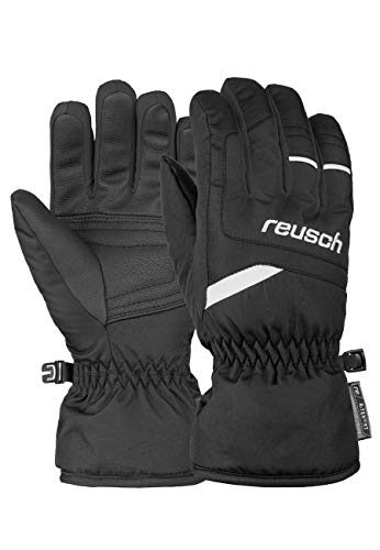Reusch Kinder Bennet R-TEX XT Junior Handschuh, Black/Black Melange/pink glo, 6.5