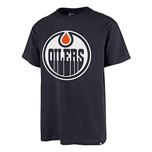 NHL T-Shirt Edmonton Oilers Light Navy Imprint Echo Tee (M)