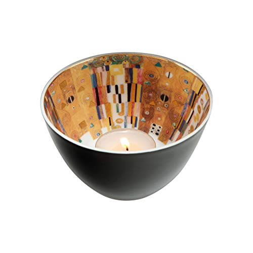 Goebel Artis Orbis Teelichthalter, Porzellan, Mehrfarbig, 7.5x7.5x7.5 cm