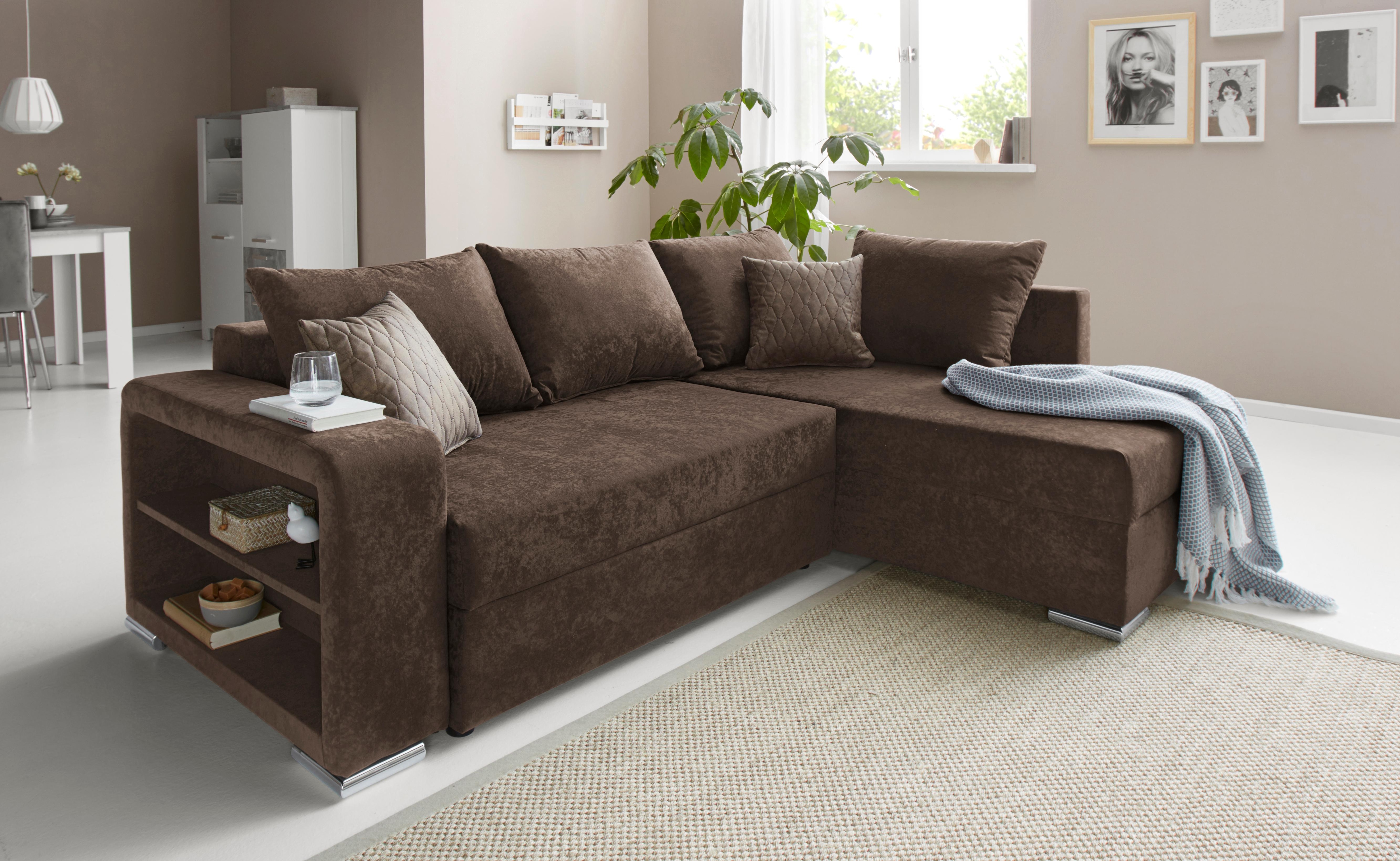 COLLECTION AB Ecksofa, inklusive Bettfunktion und Bettkasten