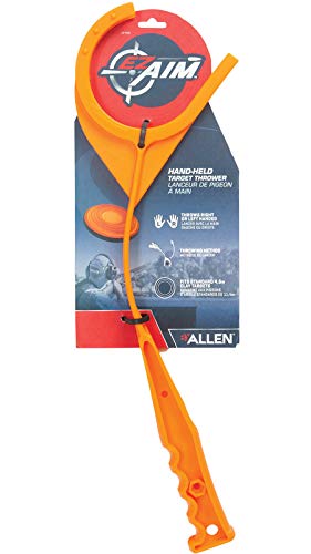 Allen Company Handheld Clay Target Thrower (Clay not Included) - Orange