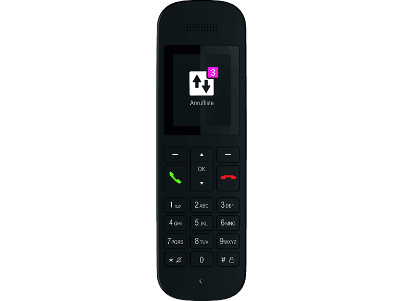 TELEKOM Speedphone 12 Mobilteil, Schwarz 2