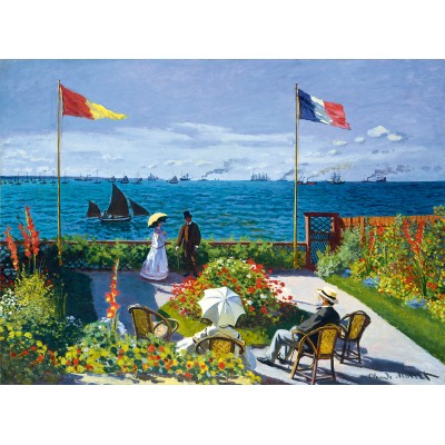Bluebird Puzzle Claude Monet - Garden at Sainte-Adresse, 1867 3000 Teile Puzzle Art-by-Bluebird-60158