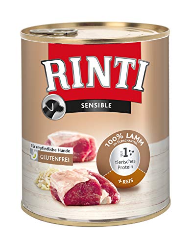 Rinti Sensible Lamm + Reis, 12er Pack (12 x 800 g)