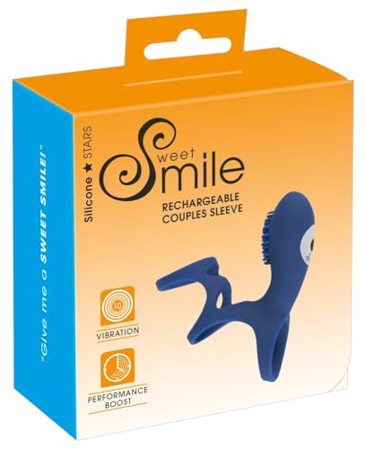 Sweet Smile Rechargeable Couples Sleeve, 41 g